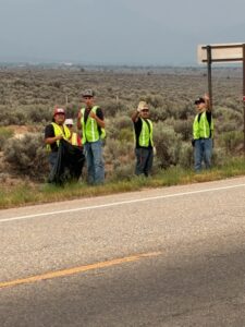 ECAR Participates in Taos area Highway Cleanup 2026